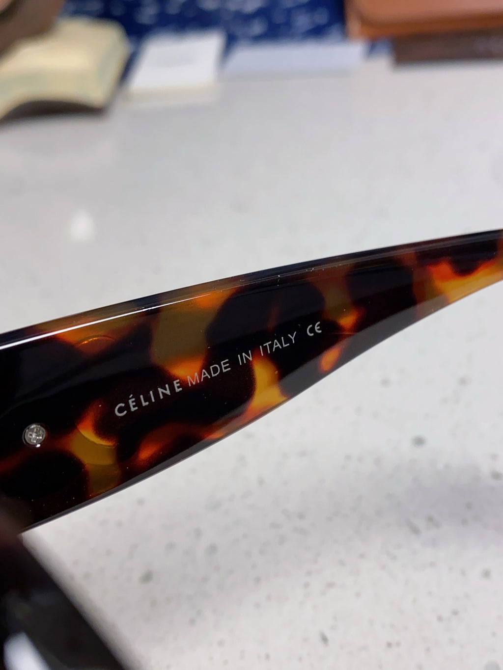 Celine Oversized Black Lens Sunglasses for Men & Women - 934650 - detail image 8