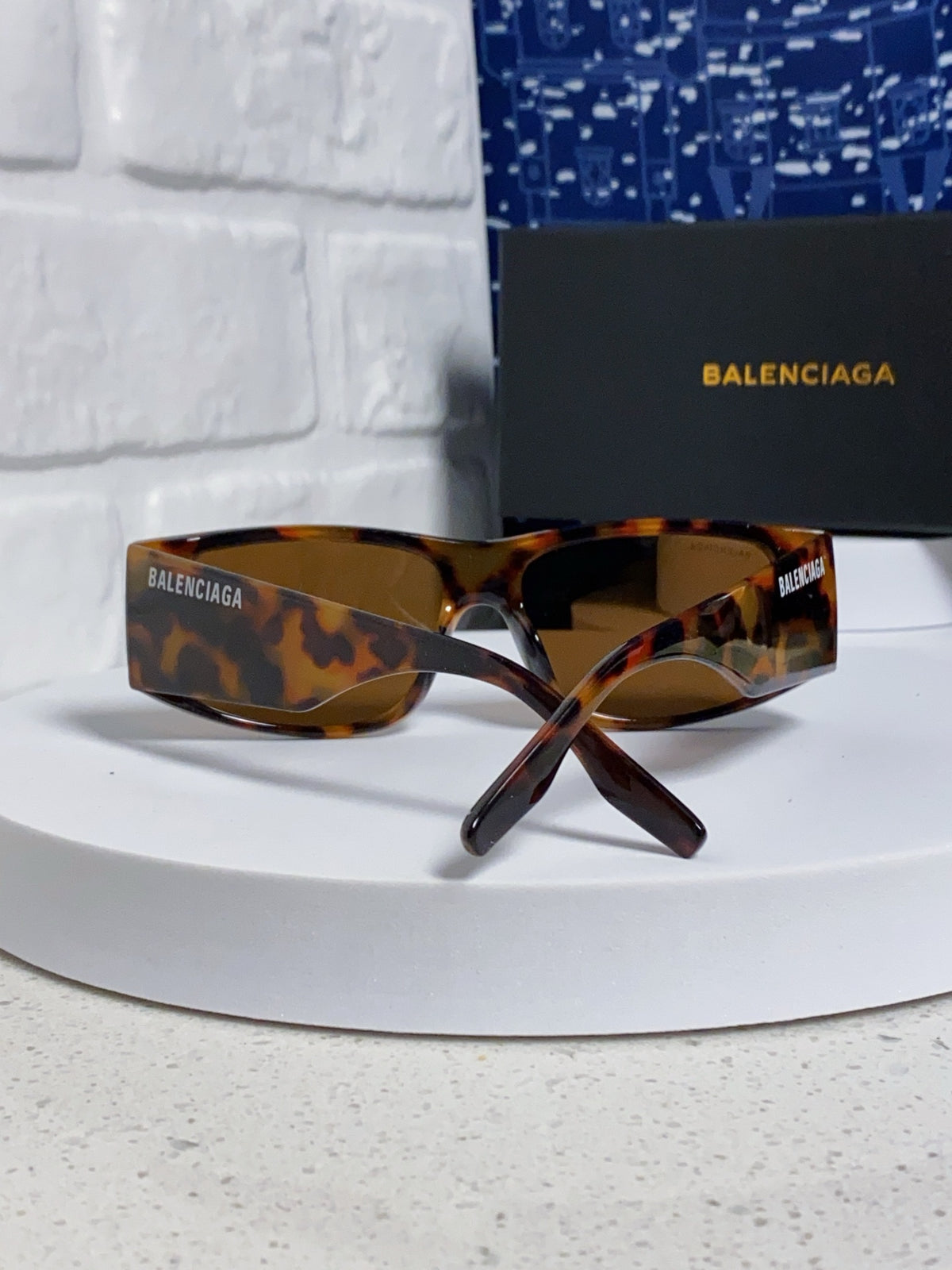 Balenciaga Square Black Lens Sunglasses for Men & Women - 372344 - detail image 2