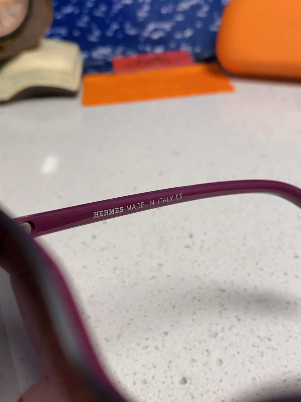 Hermès Square Silver Lens Sunglasses for Men & Women - 466428 - detail image 8