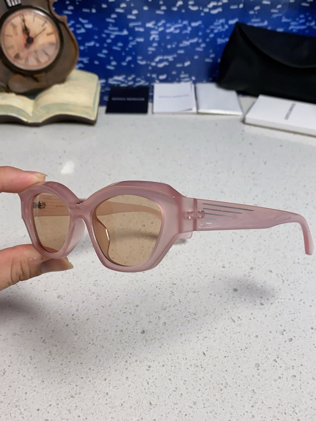 Gentle Monster Fashion Red Lens Sunglasses for Men & Women - detail image 6