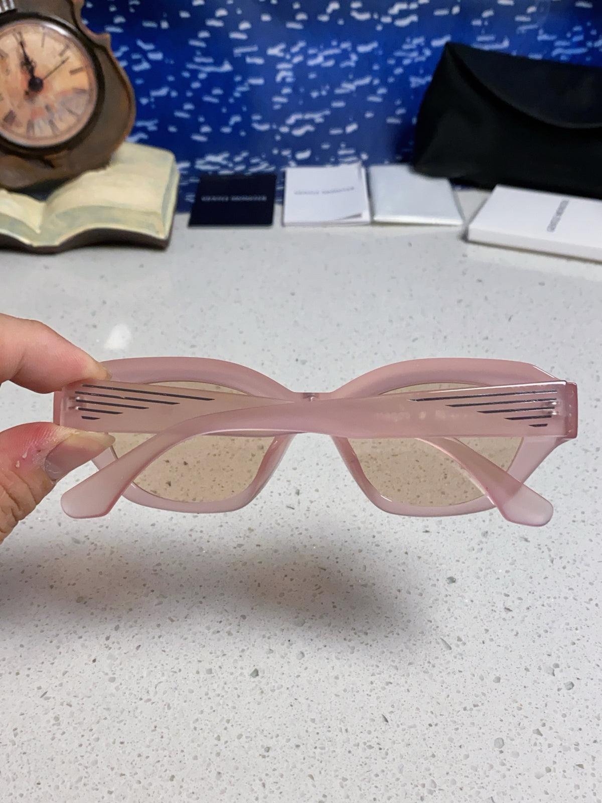 Gentle Monster Fashion Red Lens Sunglasses for Men & Women - detail image 5
