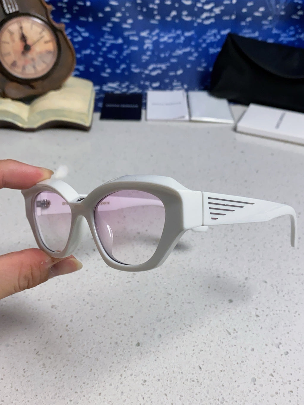 Gentle Monster Fashion Silver Lens Sunglasses for Men & Women - 466390 - detail image 6