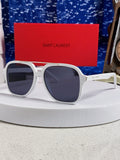 Saint Laurent SL545 Square Blue Lens Sunglasses for Men & Women - 431923
