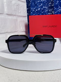 Saint Laurent SL545 Square Black Lens Sunglasses for Men & Women