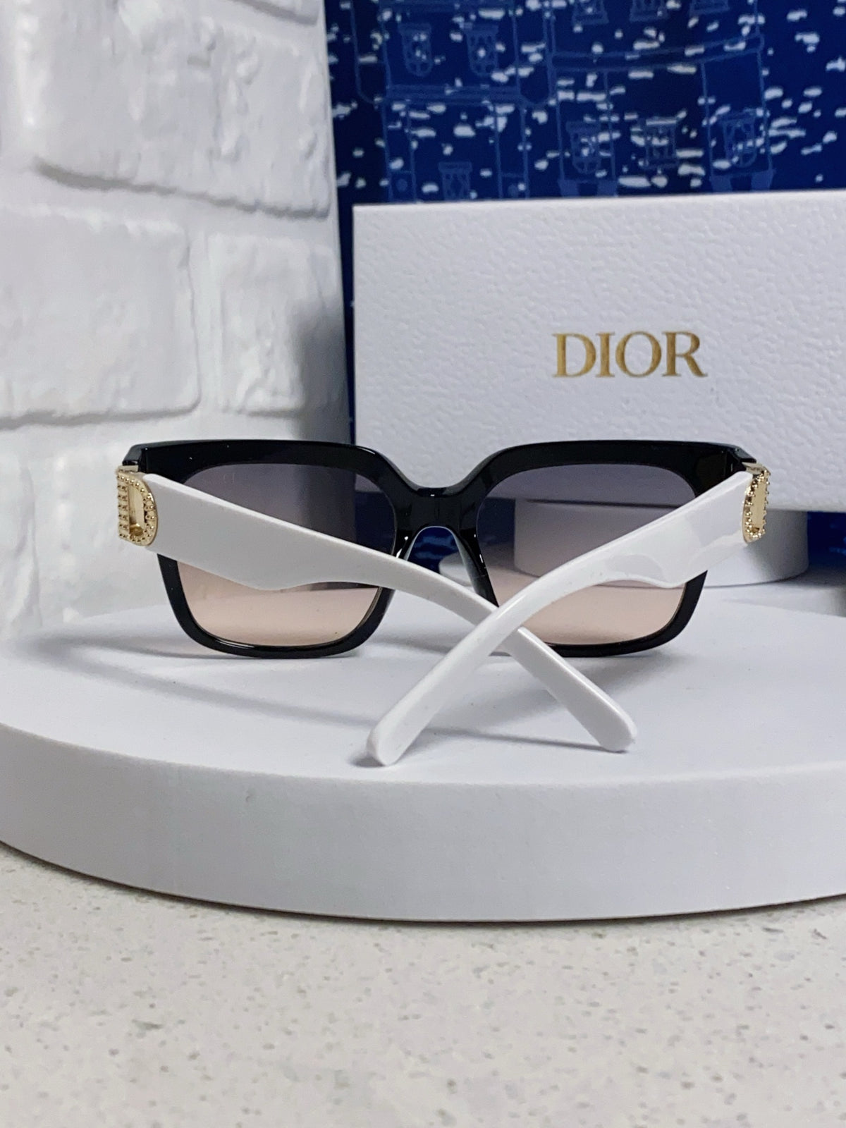 Dior Oversized Silver Lens Sunglasses for Women - 415535 - detail image 3