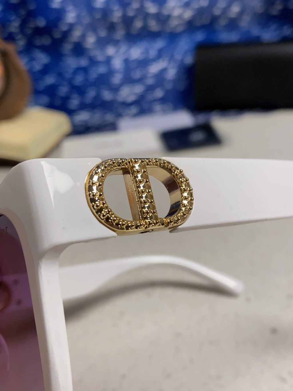 Dior Oversized Silver Lens Sunglasses for Women - detail image 7