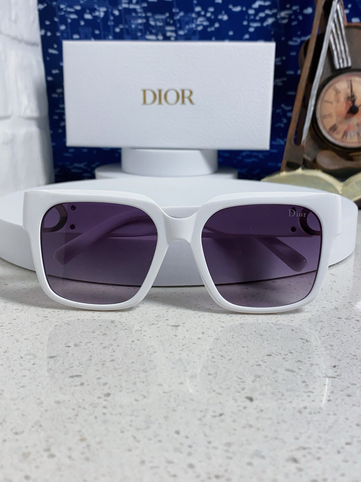 Dior Oversized Silver Lens Sunglasses for Women - 415536 - detail image 9