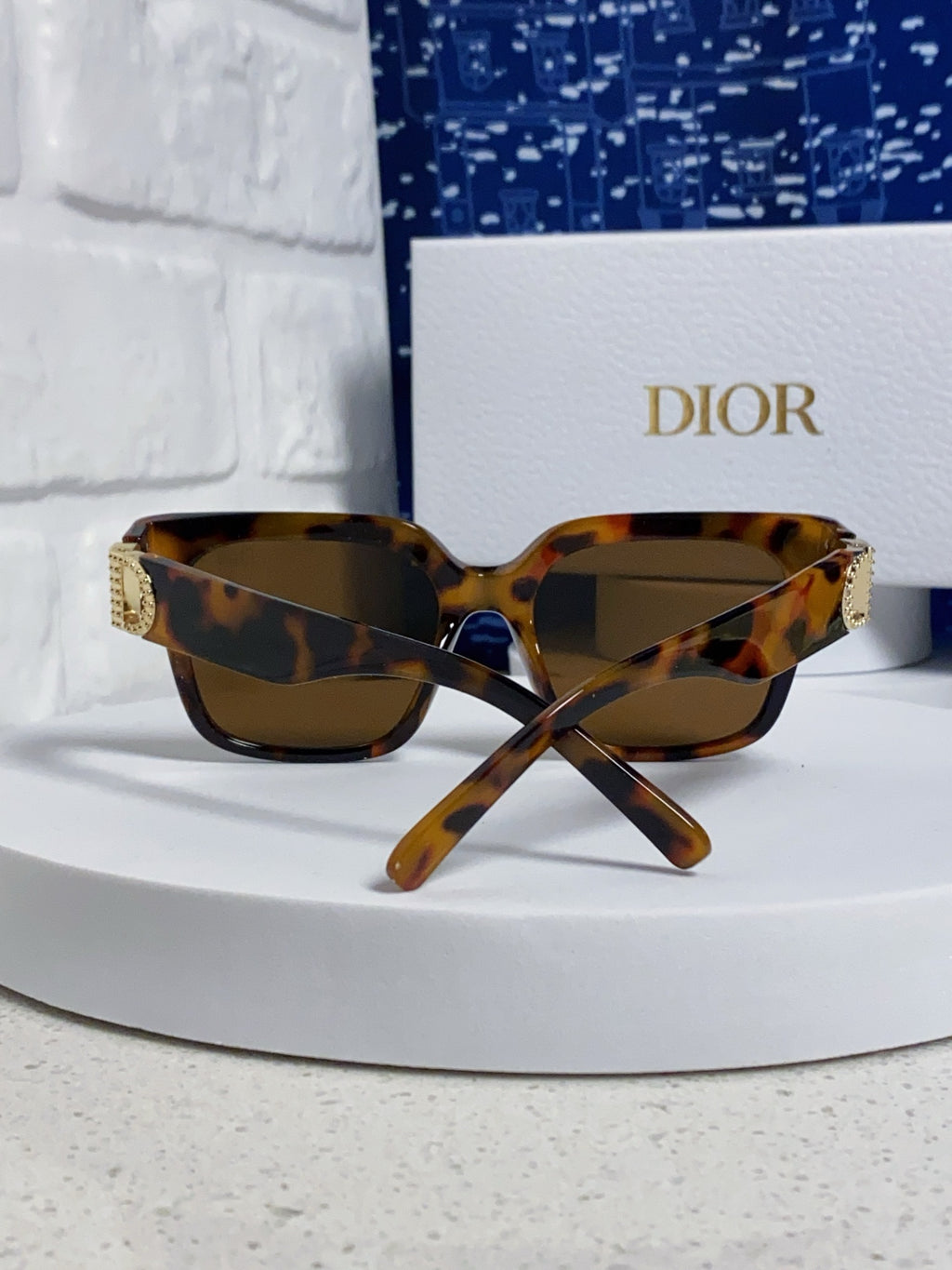 Dior Oversized Black Lens Sunglasses for Women - 867115 - detail image 3