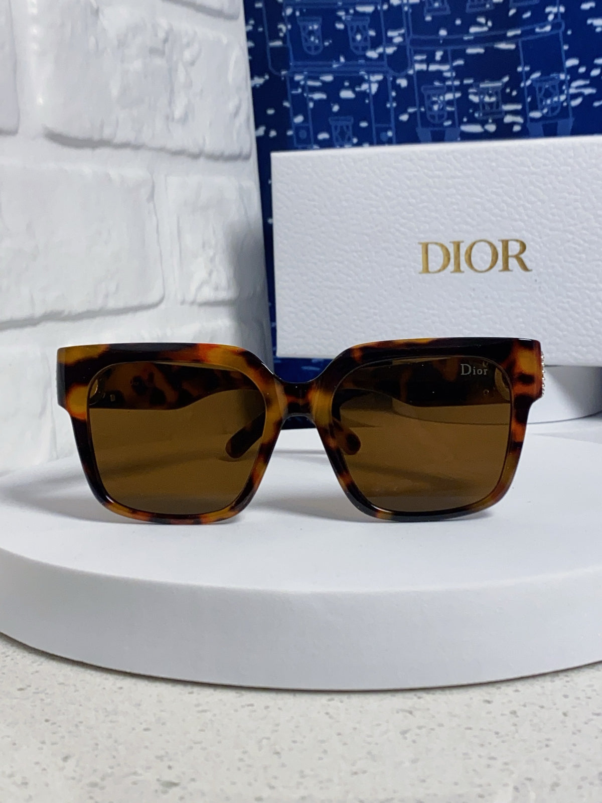 Dior Oversized Black Lens Sunglasses for Women - 867115 - detail image 2