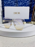 Dior Polarized Fashion Silver Lens Sunglasses for Women - 449088