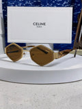 Celine Fashion Brown Lens Sunglasses for Men & Women - 449247