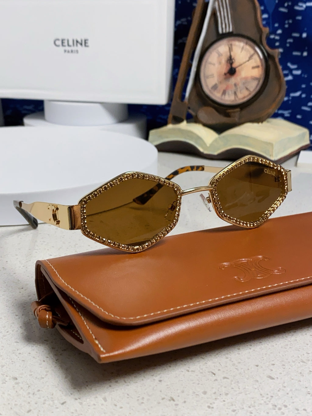 Celine Fashion Brown Lens Sunglasses for Men & Women - 449247 - detail image 10