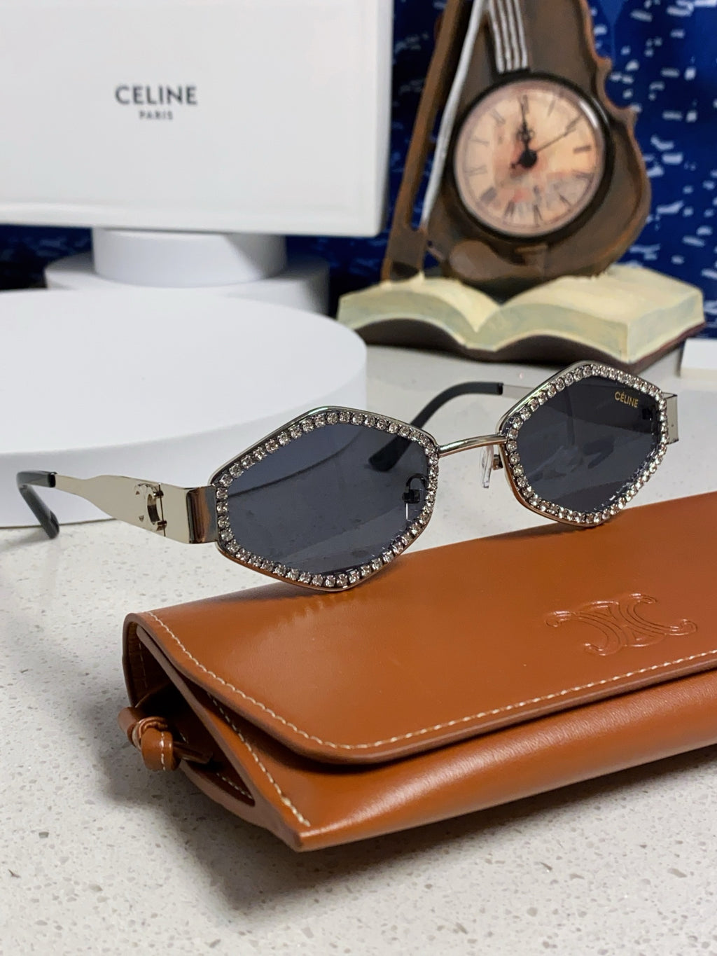 Celine Fashion Gray Lens Sunglasses for Men & Women - 415614 - detail image 10