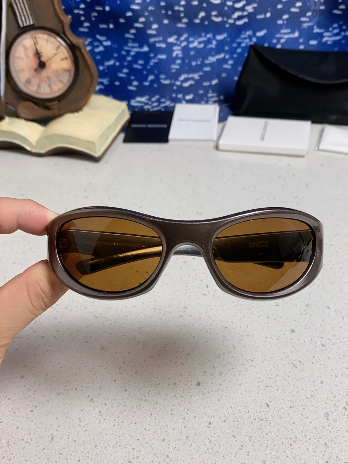 Gentle Monster MM003 Cat-Eye Brown Lens Sunglasses for Women - detail image 4
