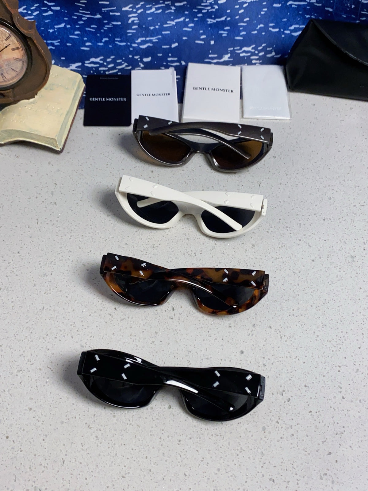Gentle Monster MM003 Cat-Eye Black Lens Sunglasses for Women - 449982 - detail image 11
