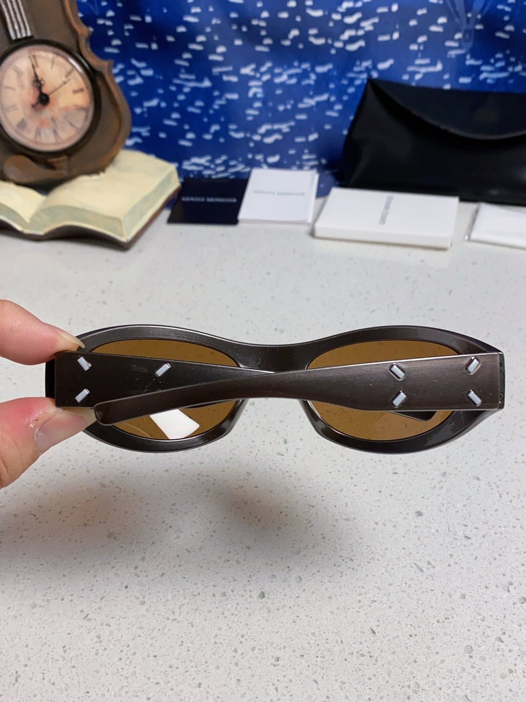 Gentle Monster MM003 Cat-Eye Brown Lens Sunglasses for Women - detail image 5