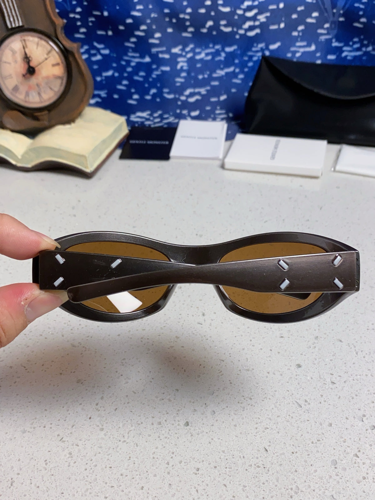 Gentle Monster MM003 Cat-Eye Brown Lens Sunglasses for Women - detail image 5