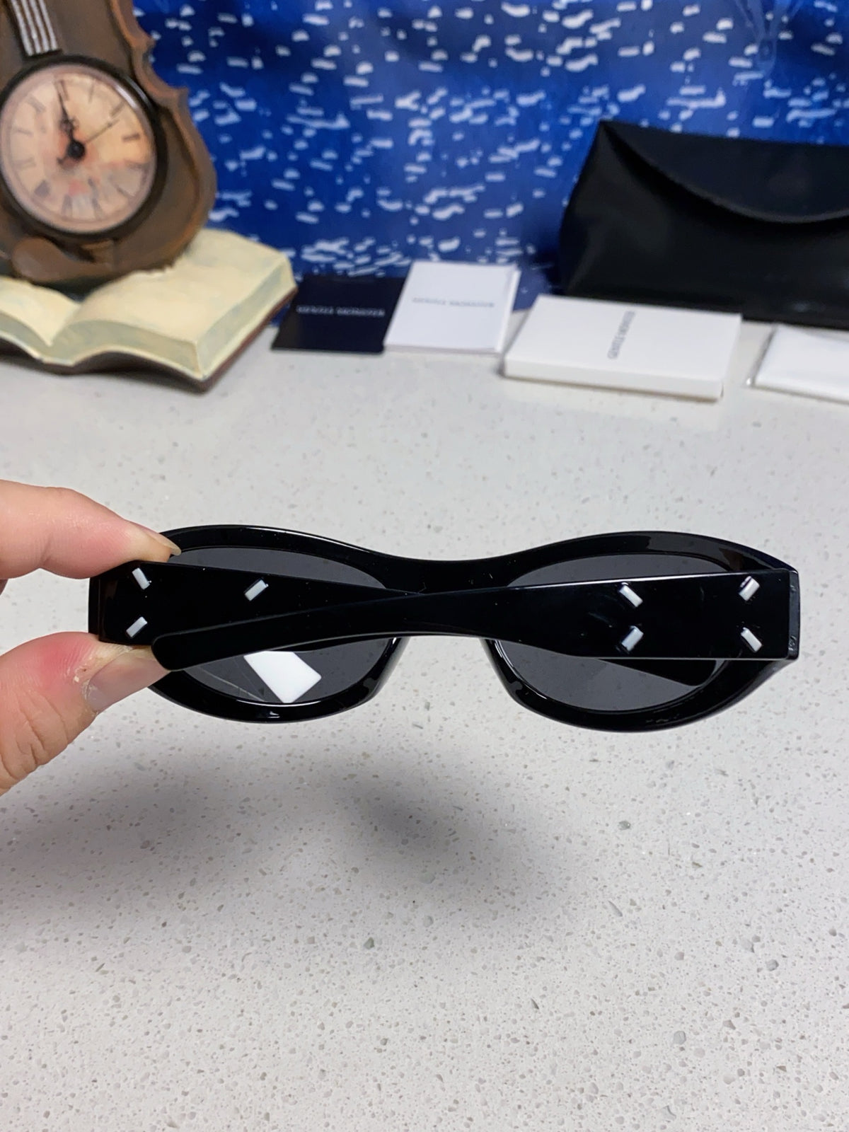 Gentle Monster MM003 Cat-Eye Black Lens Sunglasses for Women - 416459 - detail image 5