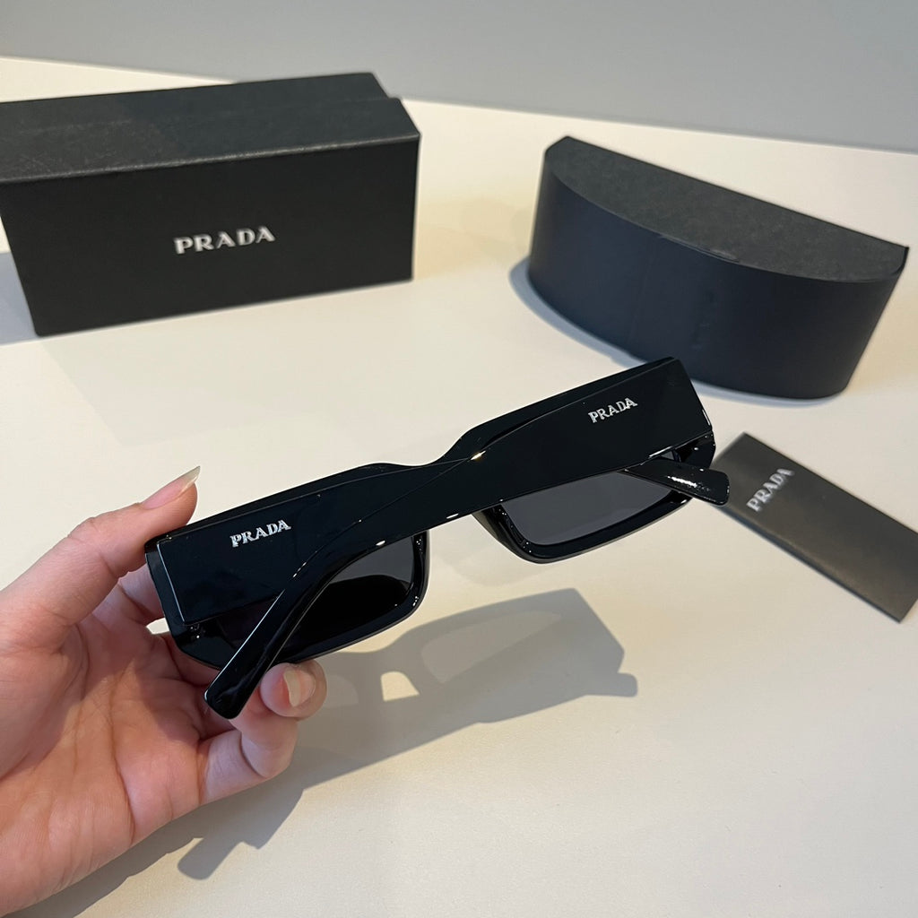 Prada Fashion Black Lens Sunglasses for Men & Women - detail image 8