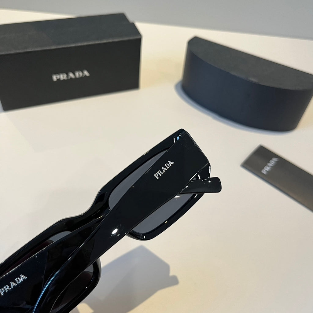 Prada Fashion Black Lens Sunglasses for Men & Women - detail image 7