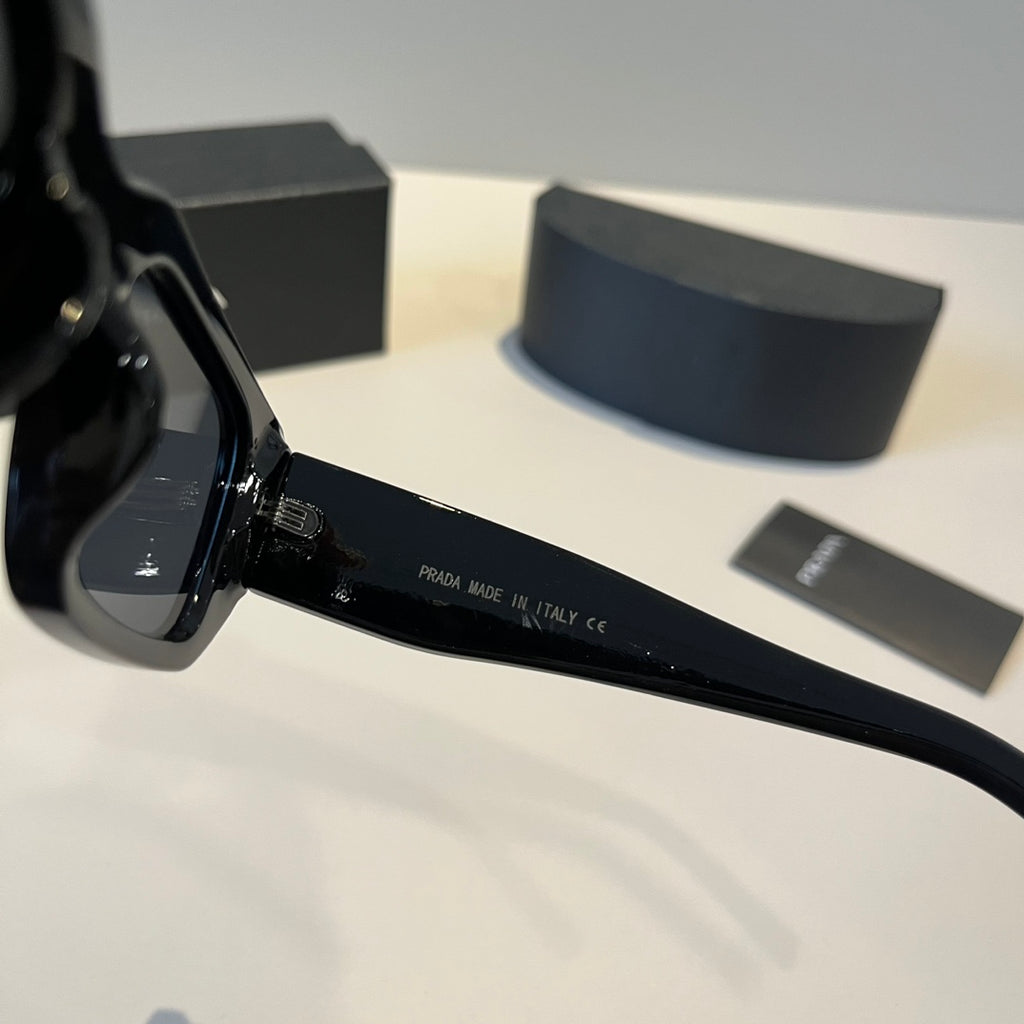 Prada Fashion Black Lens Sunglasses for Men & Women - detail image 9
