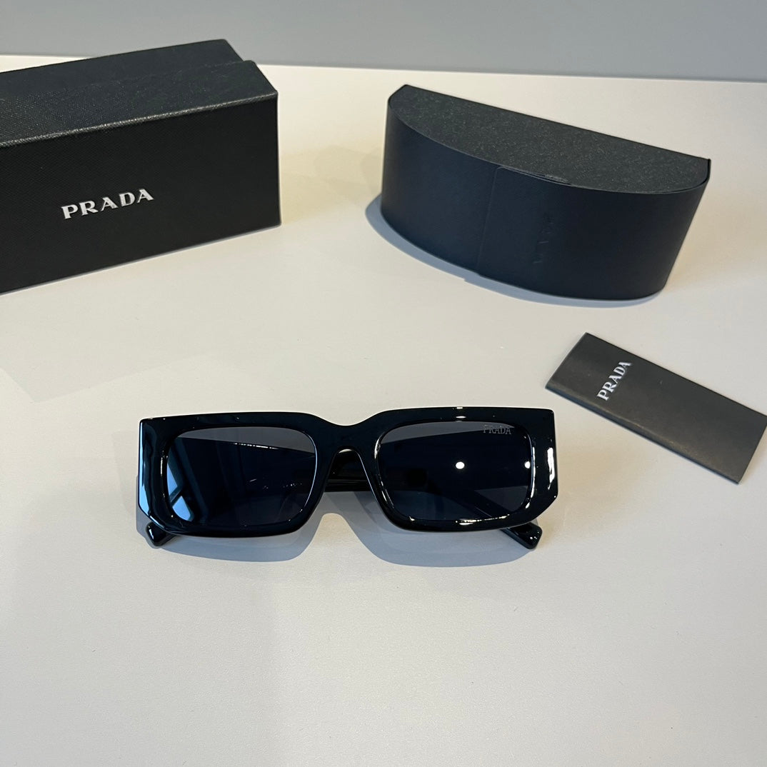 Prada Fashion Black Lens Sunglasses for Men & Women - detail image 6
