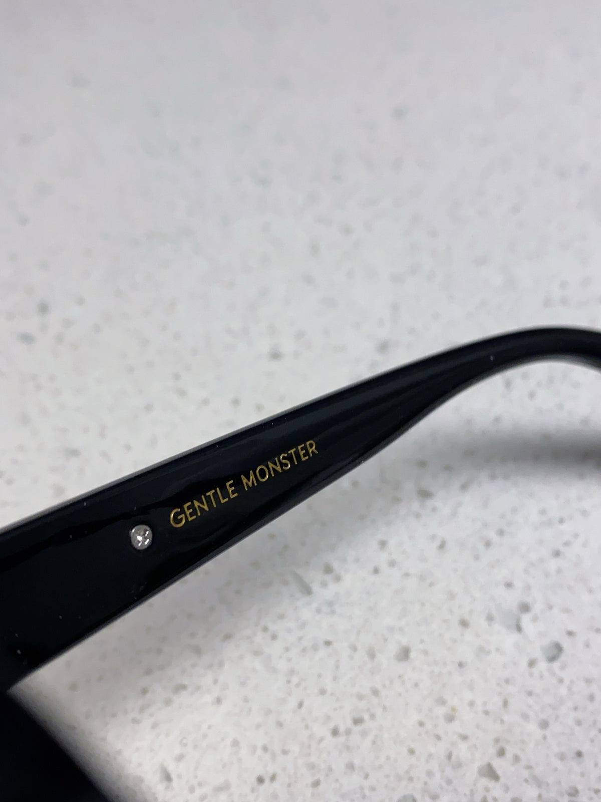Gentle Monster CORSICA Cat-Eye Gold Lens Sunglasses for Men & Women - detail image 8