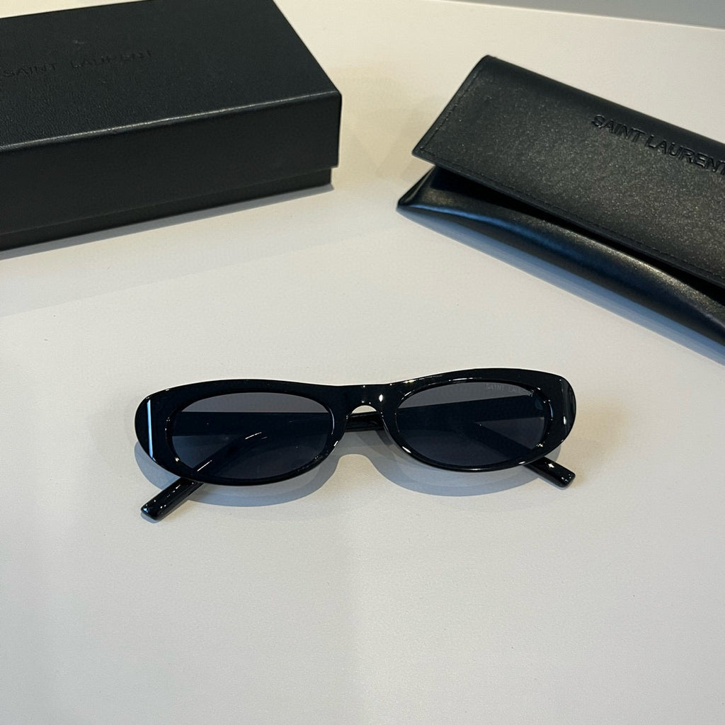 Saint Laurent Cat-Eye Blue Lens Sunglasses for Men & Women - detail image 9