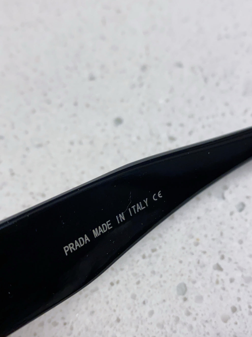 Prada Square Black Lens Sunglasses for Men & Women - detail image 8