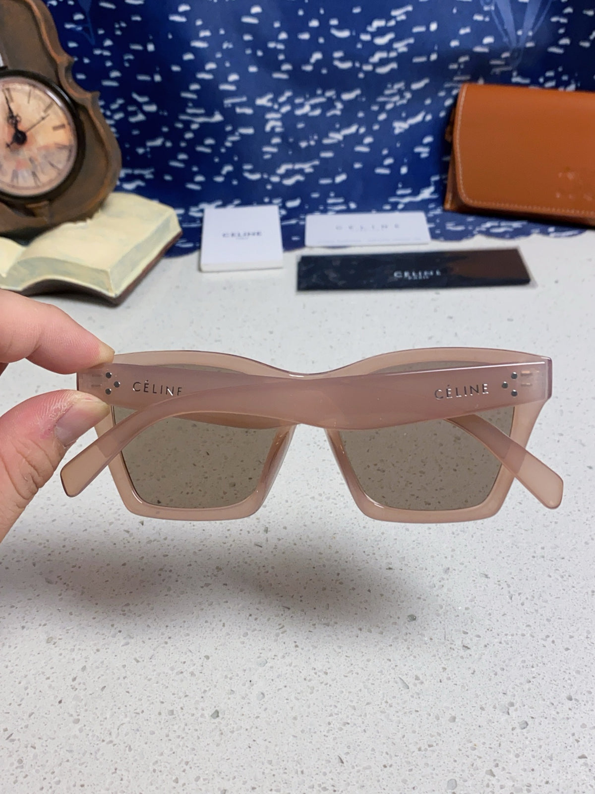 Celine Square Gray Lens Sunglasses for Men & Women - 431933 - detail image 5