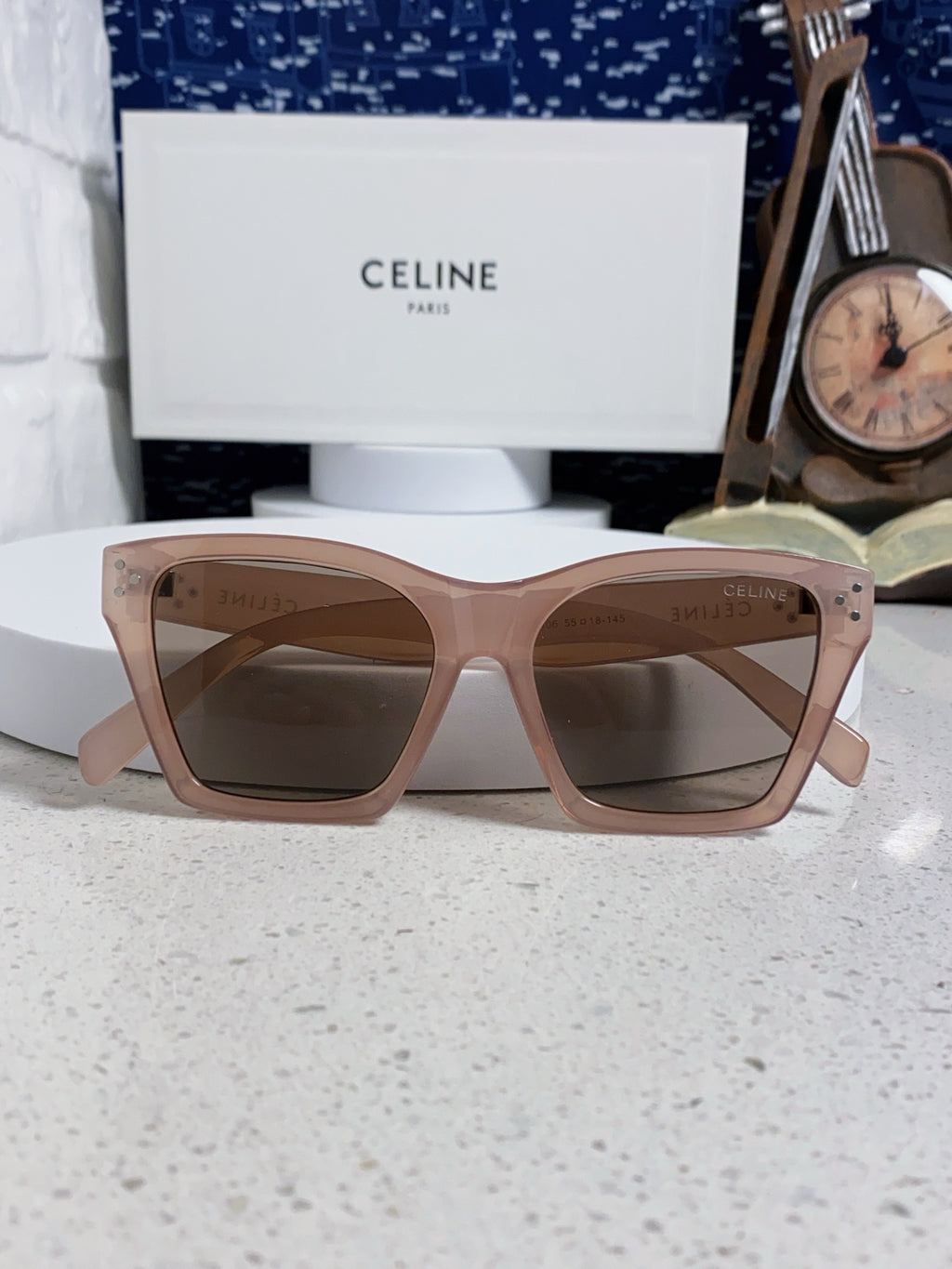 Celine Square Gray Lens Sunglasses for Men & Women - 431933 - detail image 9