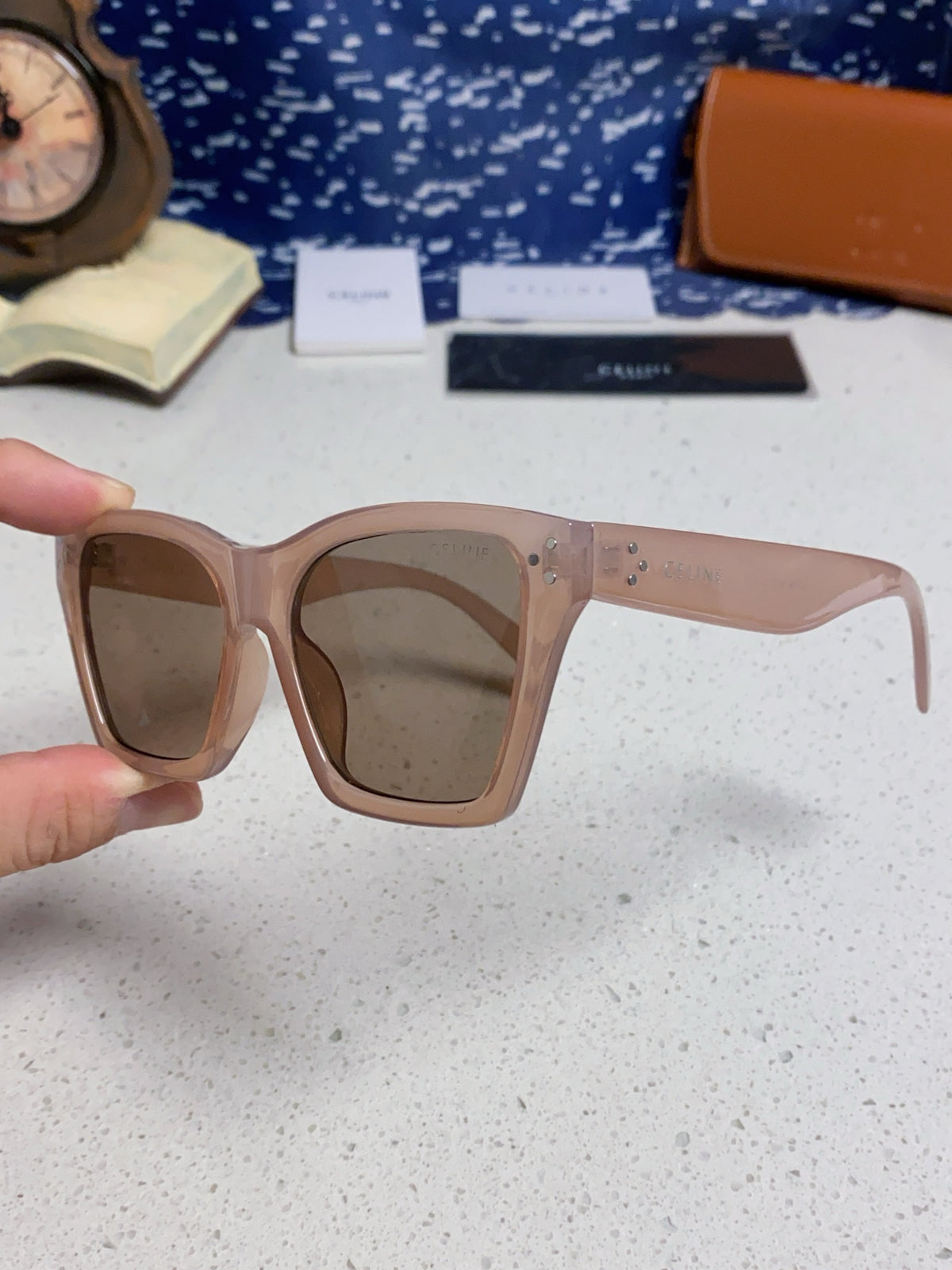 Celine Square Gray Lens Sunglasses for Men & Women - 431933 - detail image 6