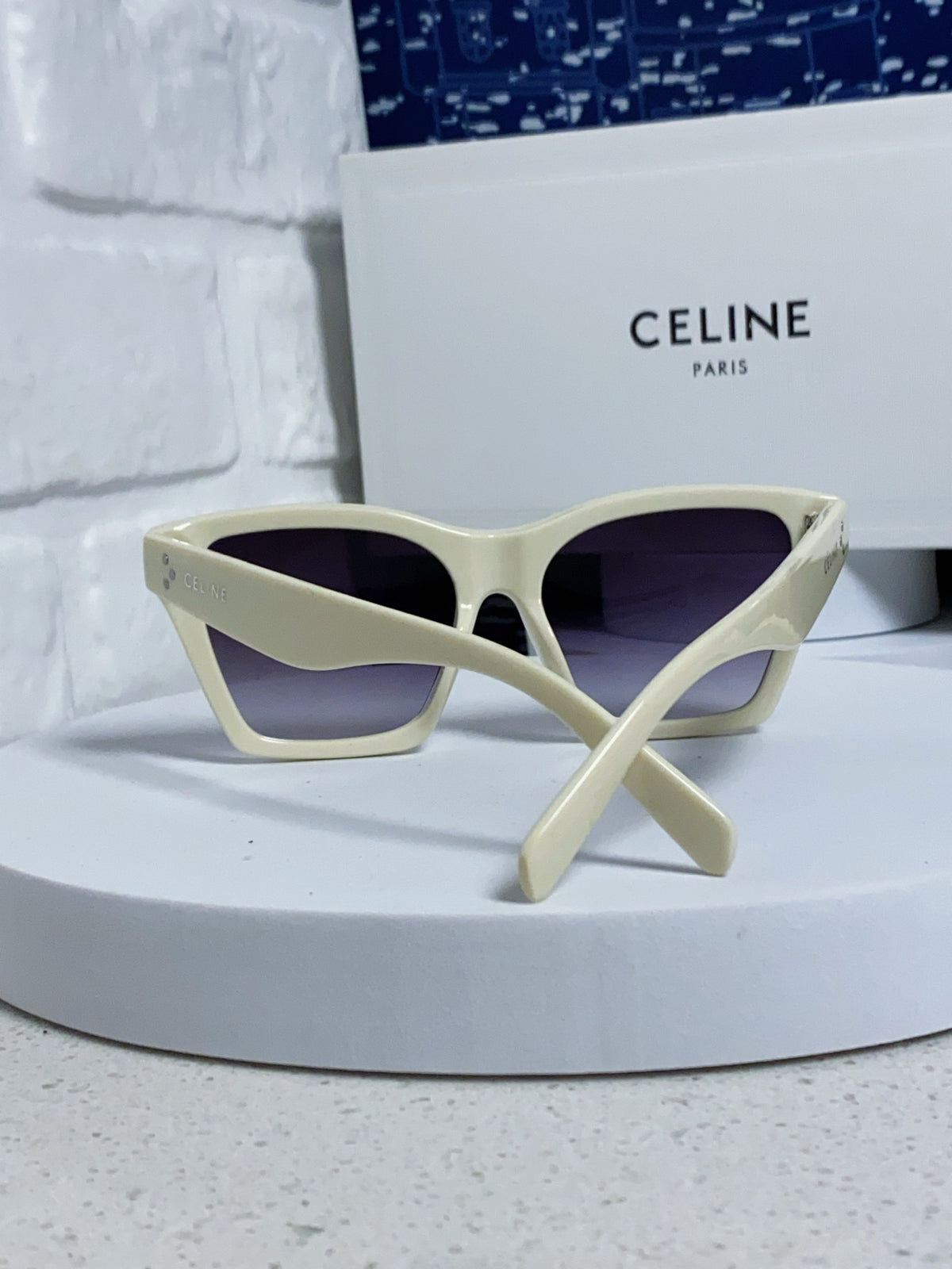 Celine Square Silver Lens Sunglasses for Men & Women - 486947 - detail image 3