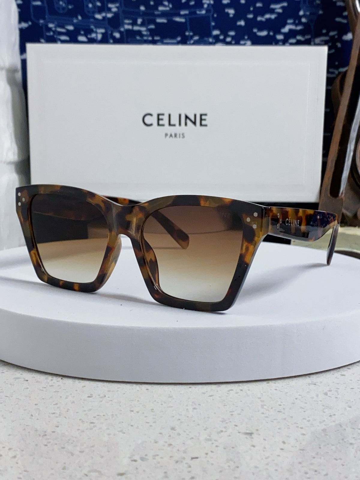 Celine Square Brown Lens Sunglasses for Men & Women - 431935