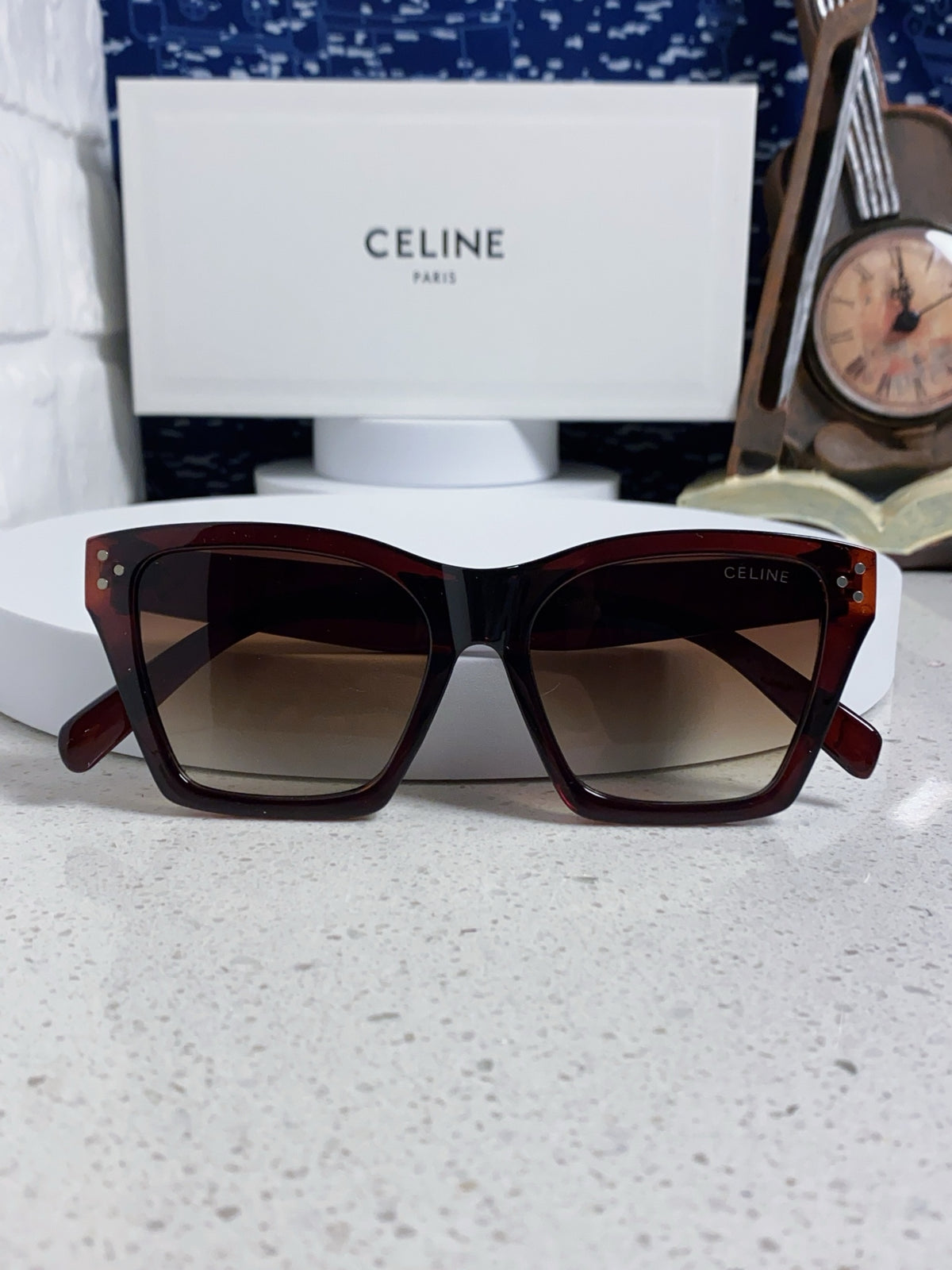 Celine Square Brown Lens Sunglasses for Men & Women - 431936 - detail image 9
