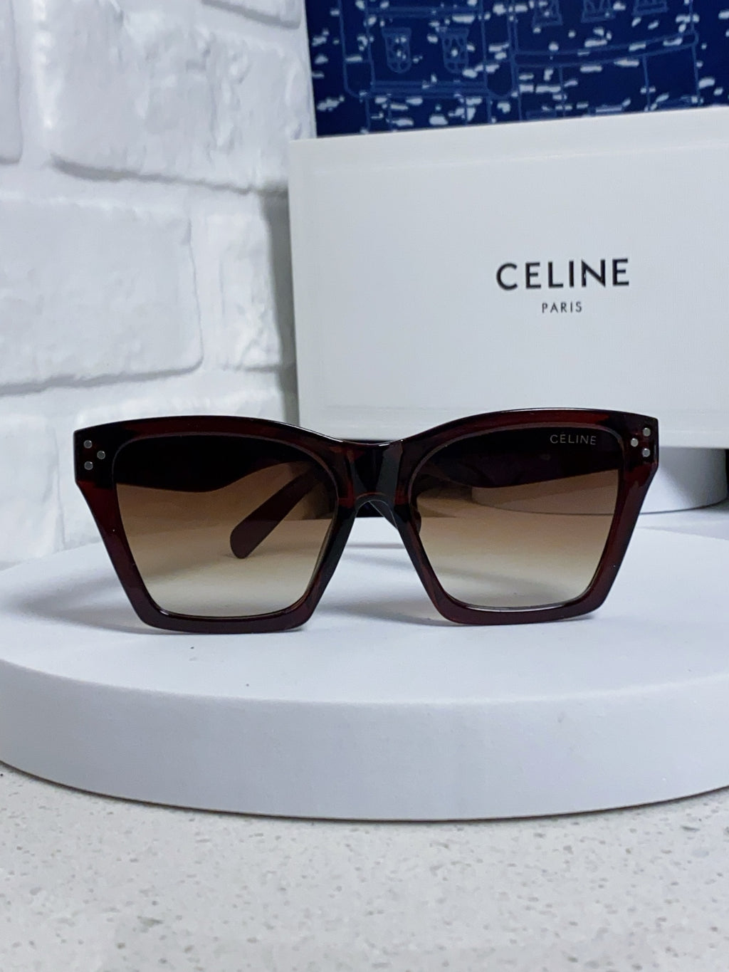 Celine Square Brown Lens Sunglasses for Men & Women - 431936 - detail image 2