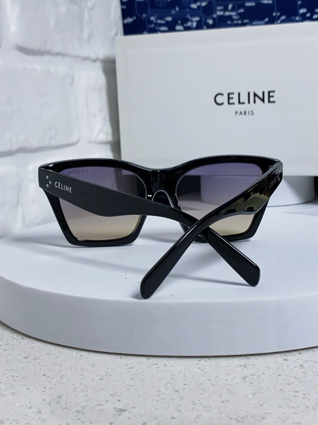 Celine Square Silver Lens Sunglasses for Men & Women - 431937 - detail image 3