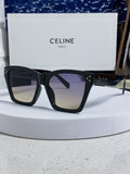 Celine Square Silver Lens Sunglasses for Men & Women - 486950