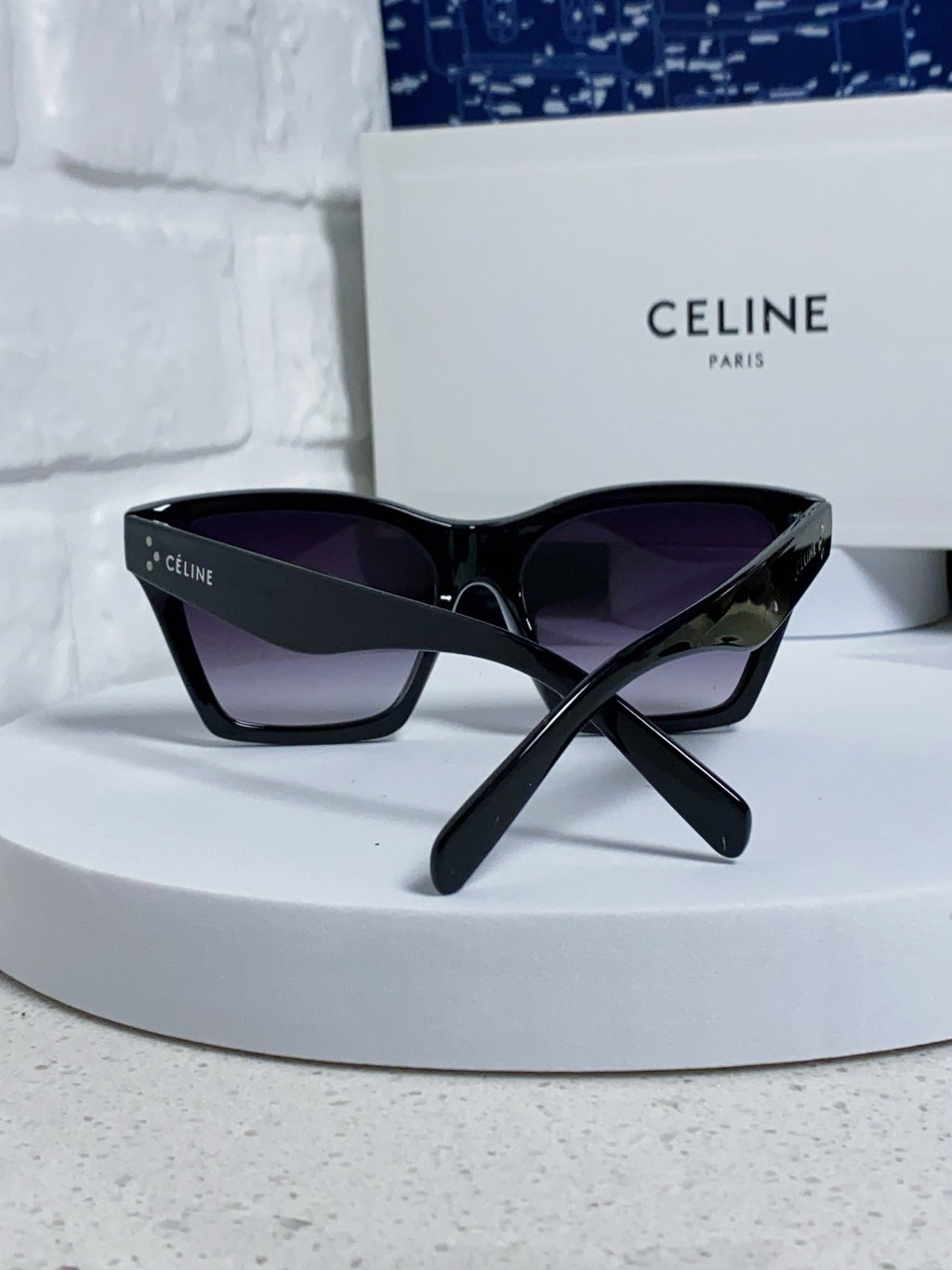 Celine Square Black Lens Sunglasses for Men & Women - 431938 - detail image 3