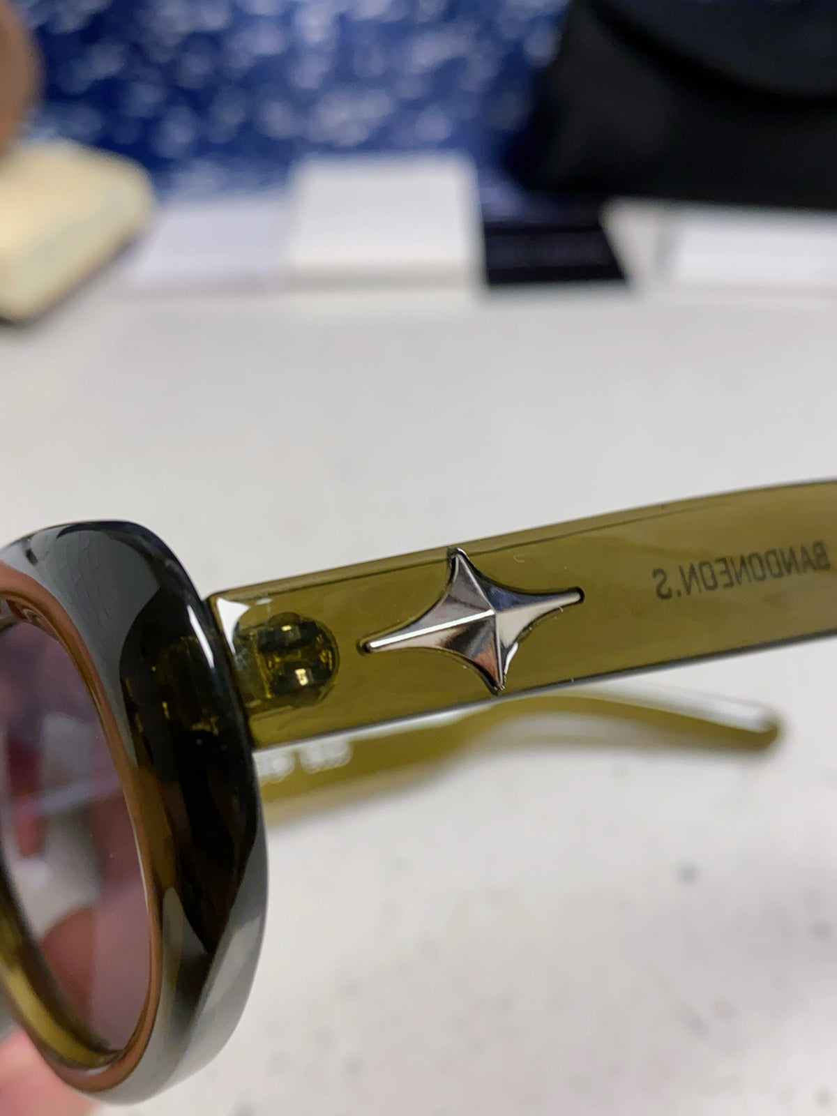 Gentle Monster BANDONA Round Black Lens Sunglasses for Men & Women - 488039 - detail image 7