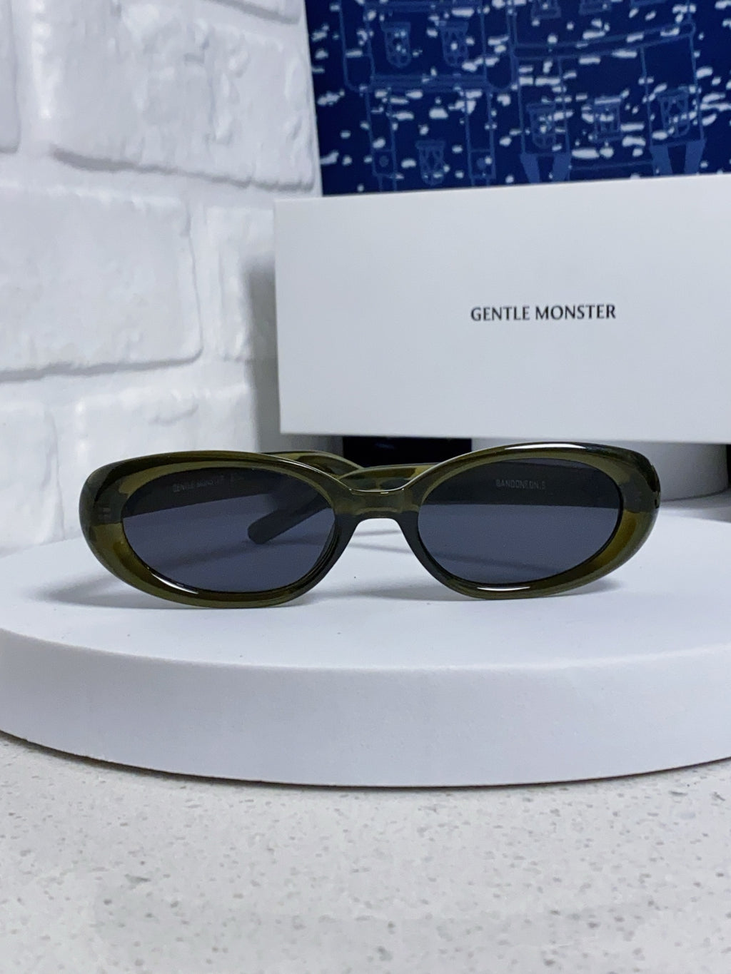 Gentle Monster BANDONA Round Black Lens Sunglasses for Men & Women - 488039 - detail image 2