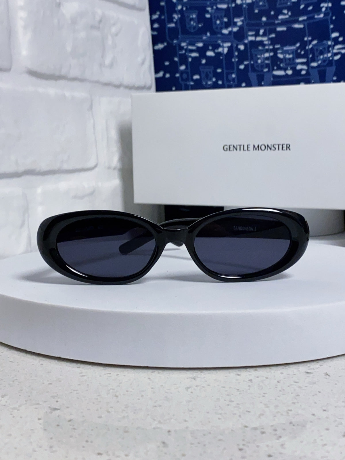 Gentle Monster BANDONA Round Black Lens Sunglasses for Men & Women - detail image 2