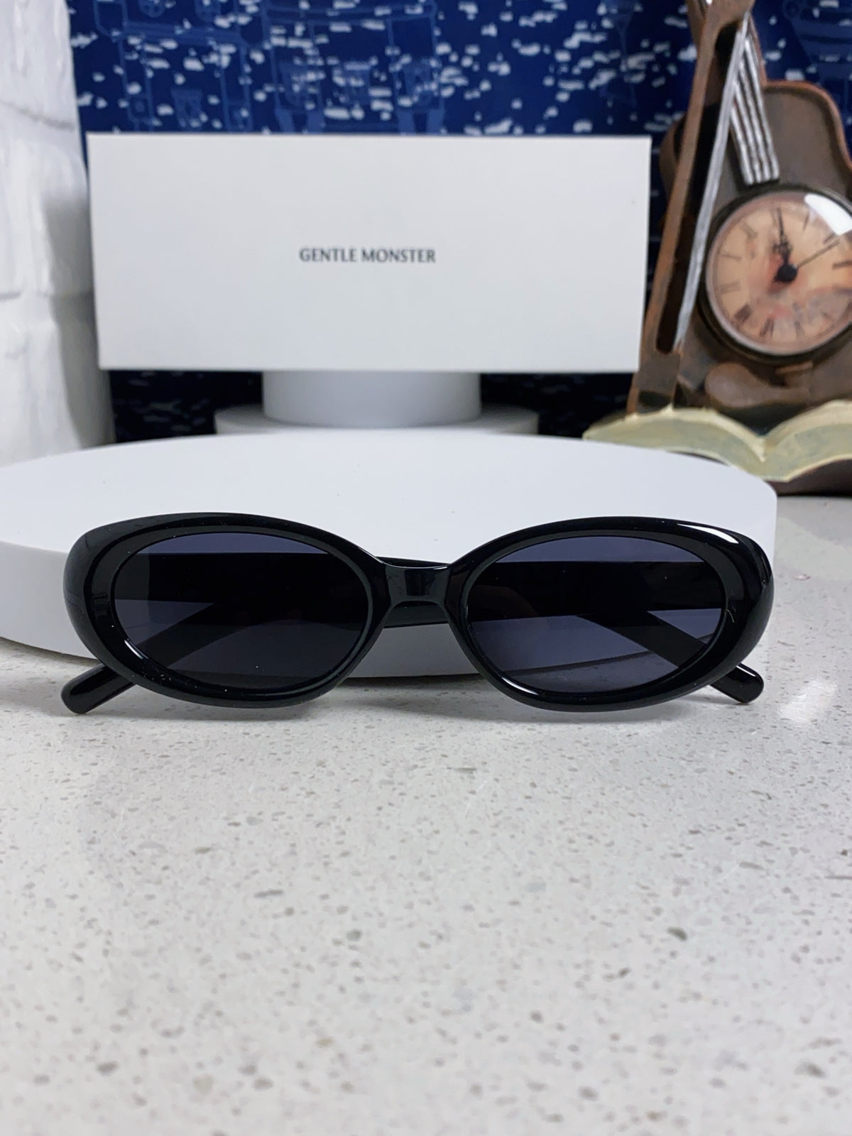 Gentle Monster BANDONA Round Black Lens Sunglasses for Men & Women - 432958 - detail image 9