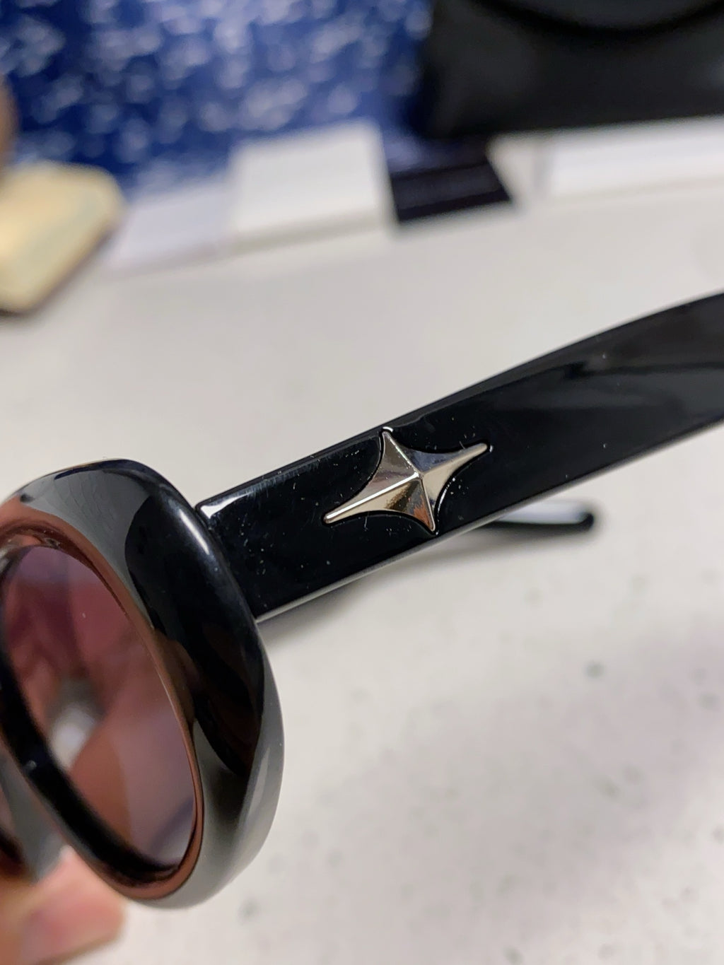 Gentle Monster BANDONA Round Black Lens Sunglasses for Men & Women - detail image 7