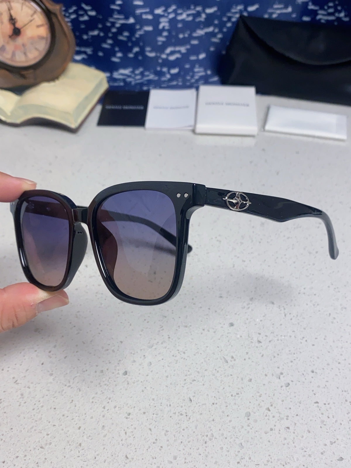 Gentle Monster Polarized Fashion Blue Lens Sunglasses for Men & Women - 358870 - detail image 6