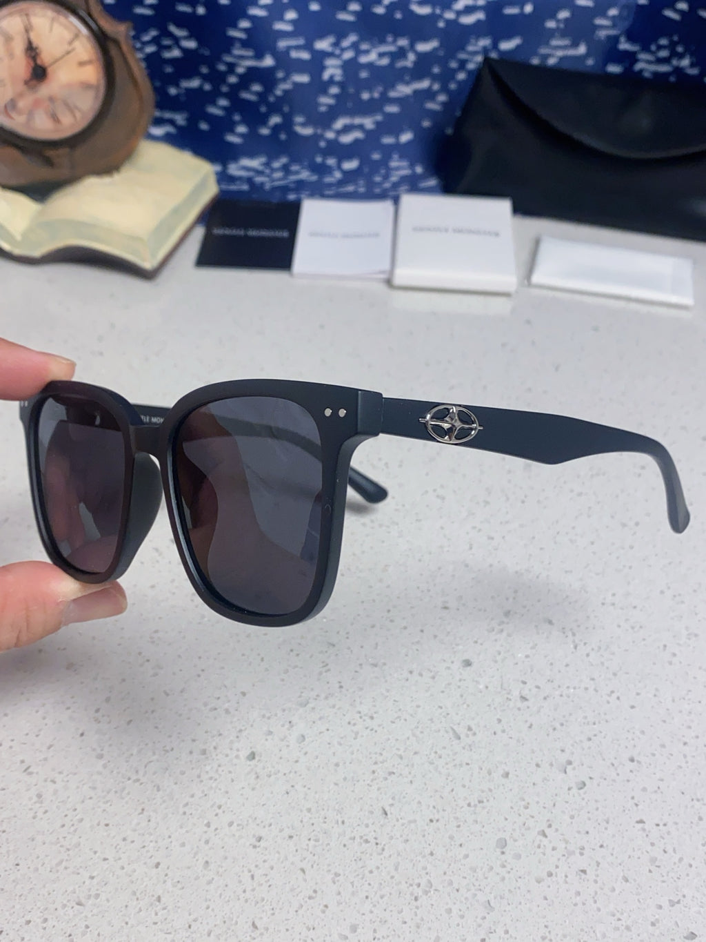 Gentle Monster Polarized Fashion Black Lens Sunglasses for Men & Wome - 358872 - detail image 6