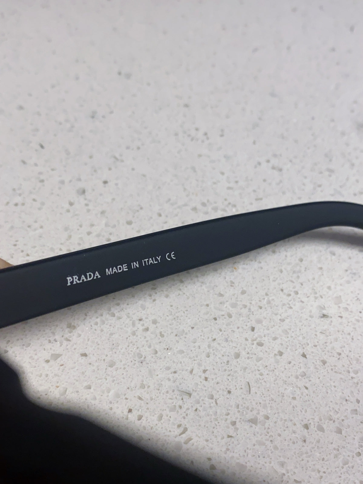 Prada Square Blue Lens Sunglasses for Men & Women - detail image 8