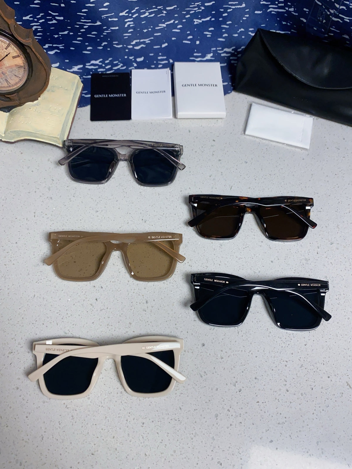 Gentle Monster HER Polarized Fashion Black Lens Sunglasses for Men & - 358902 - detail image 12