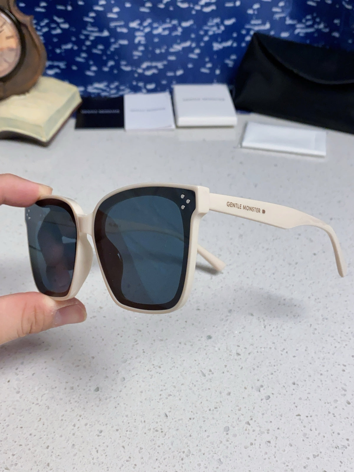 Gentle Monster HER Polarized Fashion Black Lens Sunglasses for Men & - 358902 - detail image 6