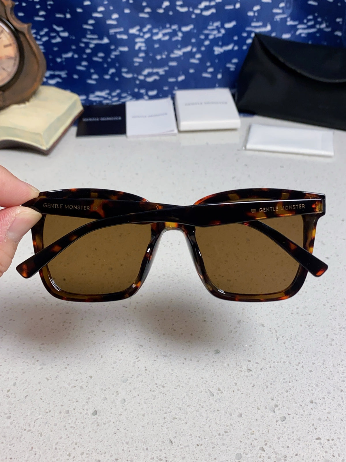 Gentle Monster HER Polarized Fashion Black Lens Sunglasses for Men & - 358903 - detail image 5